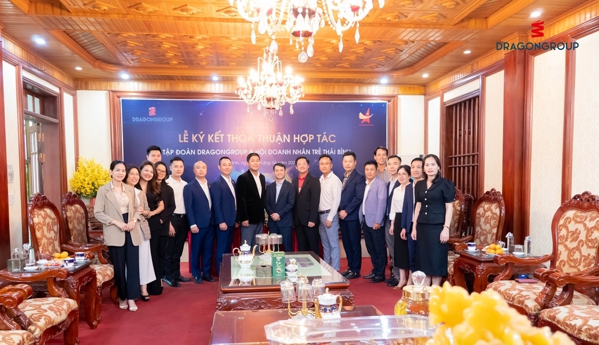 Công ty Cổ phần Đầu tư Xuất nhập khẩu Thăng Long (DragonGroup) và Hội Doanh nhân trẻ Thái Bình